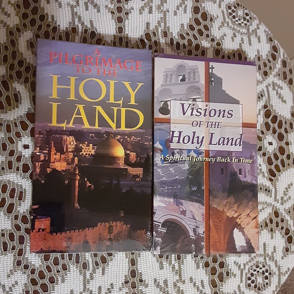 Holy Land Set of 2 VHS set